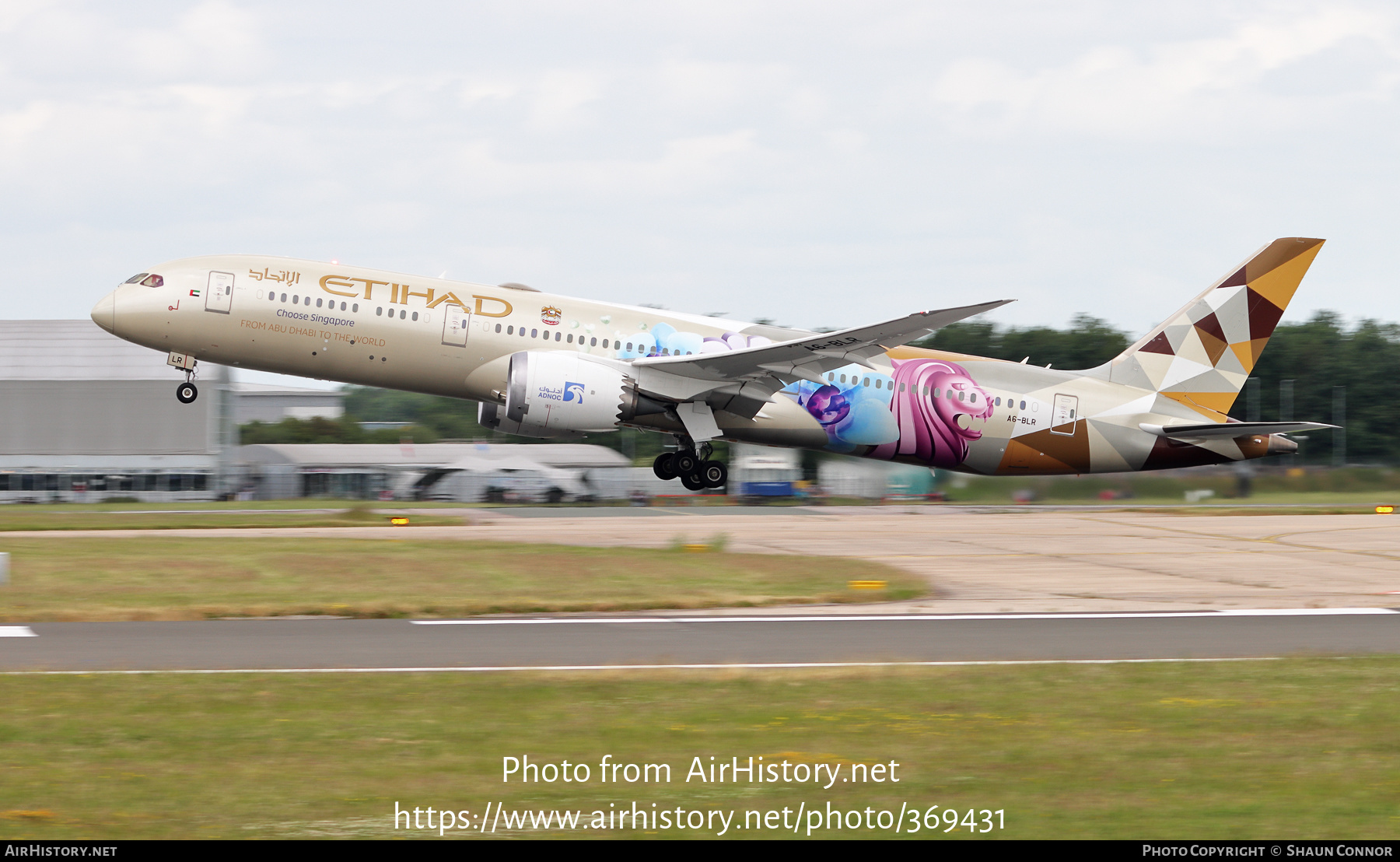 Aircraft Photo of A6-BLR | Boeing 787-9 Dreamliner | Etihad Airways | AirHistory.net #369431