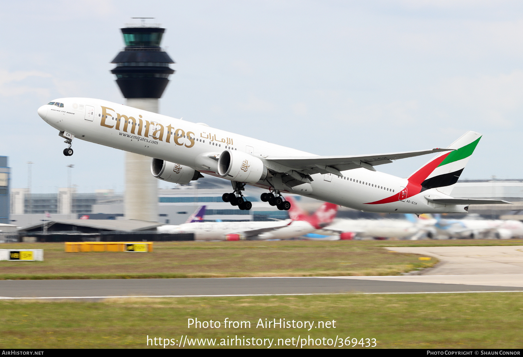 Aircraft Photo of A6-ECH | Boeing 777-31H/ER | Emirates | AirHistory.net #369433