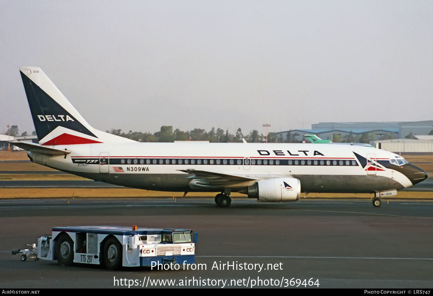 Aircraft Photo of N309WA | Boeing 737-347 | Delta Air Lines | AirHistory.net #369464