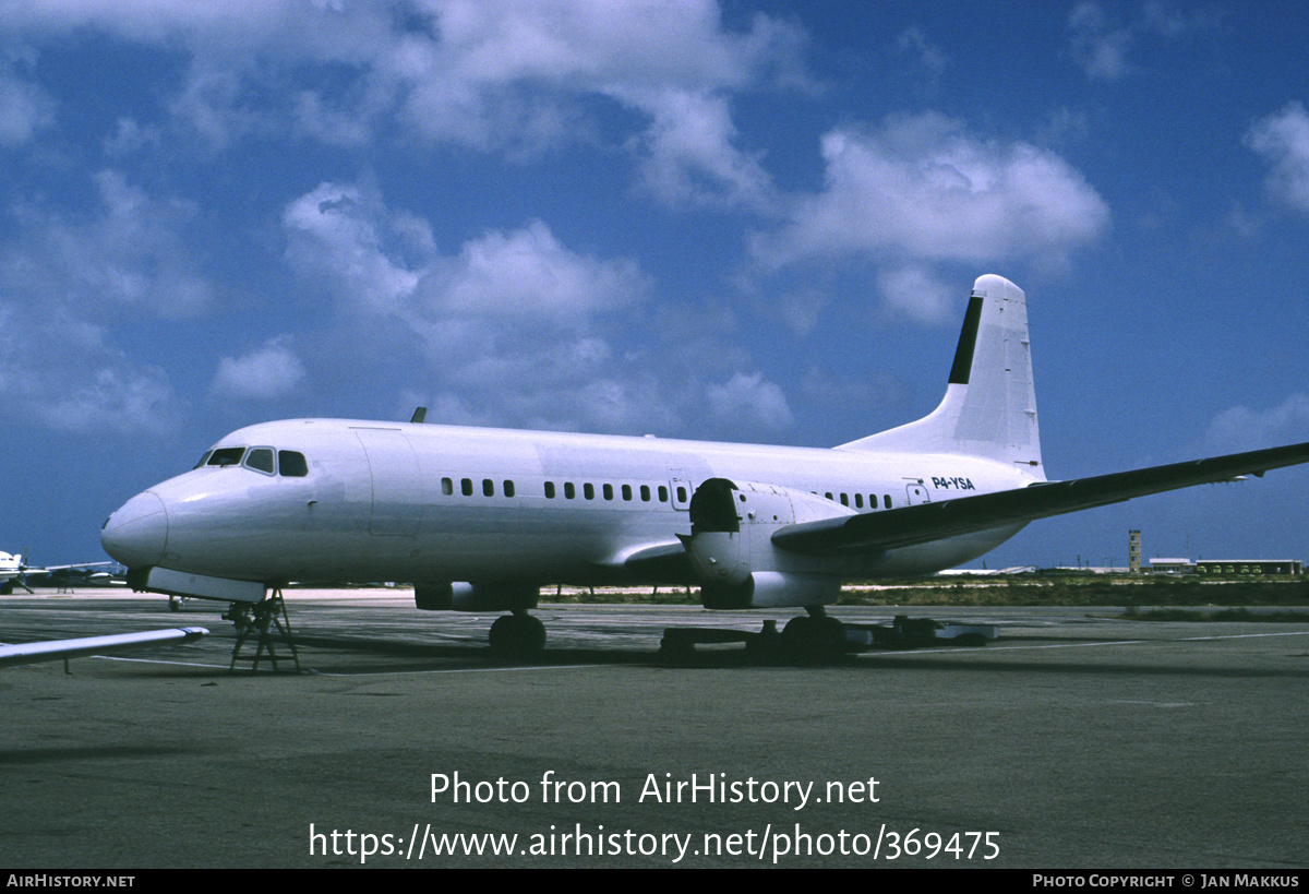 Aircraft Photo of P4-YSA | NAMC YS-11A-500 | AirHistory.net #369475