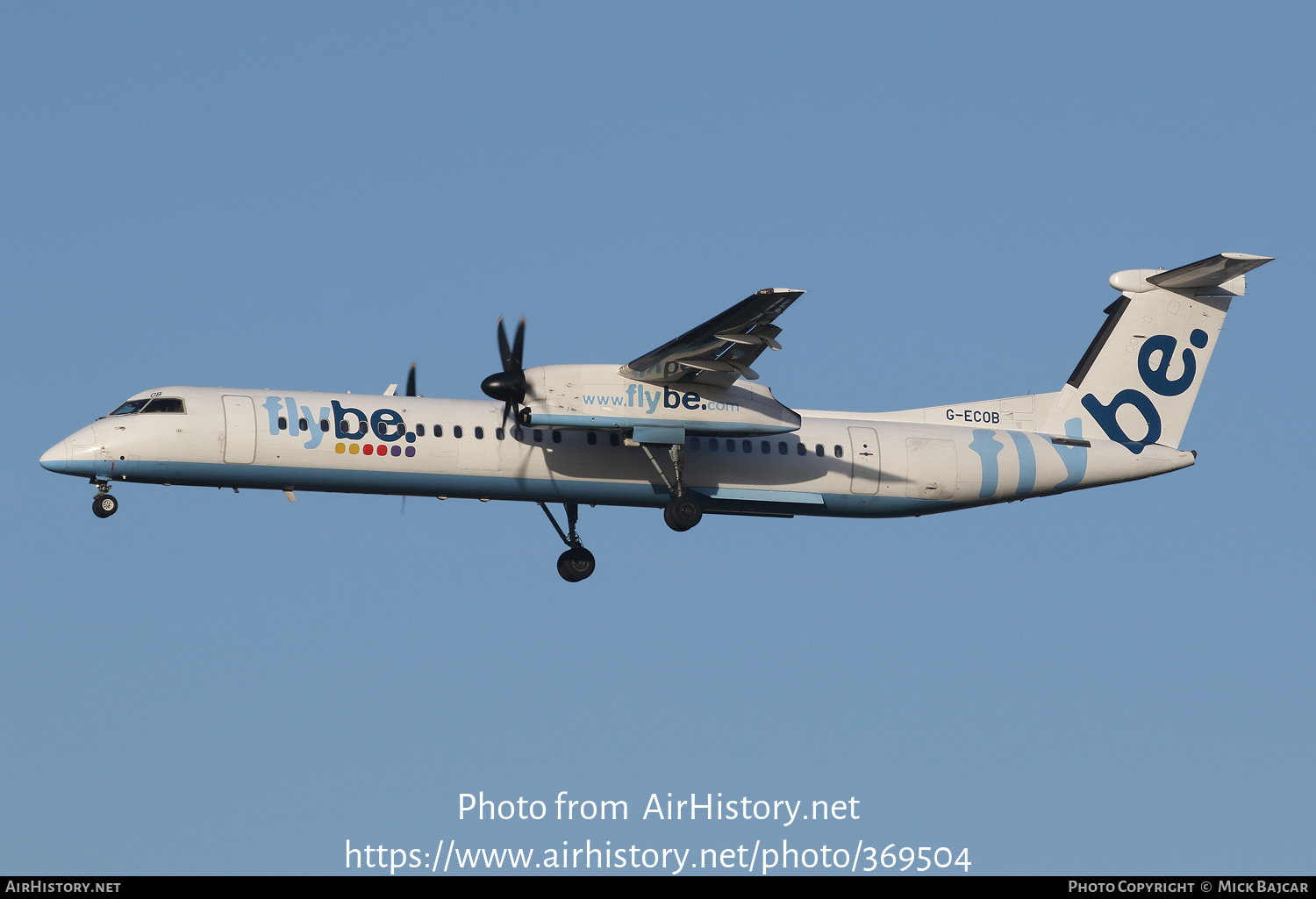 Aircraft Photo of G-ECOB | Bombardier DHC-8-402 Dash 8 | Flybe | AirHistory.net #369504