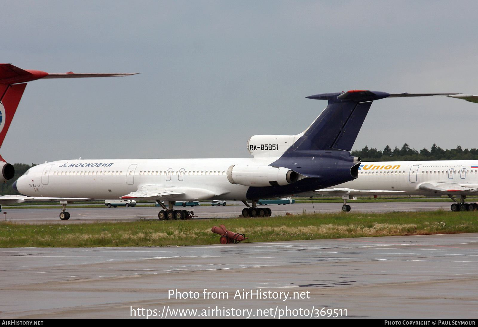 Aircraft Photo of RA-85851 | Tupolev Tu-154B-2 | Moskovia Airlines | AirHistory.net #369511