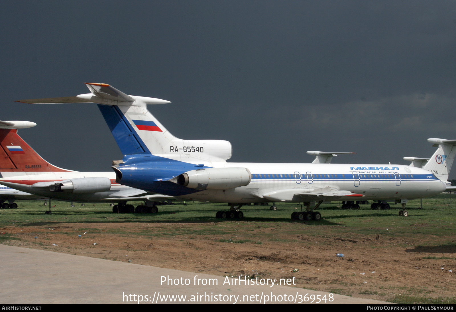 Aircraft Photo of RA-85540 | Tupolev Tu-154B-2 | Mavial - Magadan Airlines | AirHistory.net #369548
