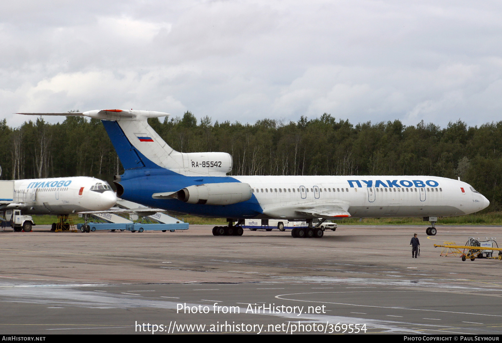 Aircraft Photo of RA-85542 | Tupolev Tu-154B-2 | Pulkovo Airlines | AirHistory.net #369554