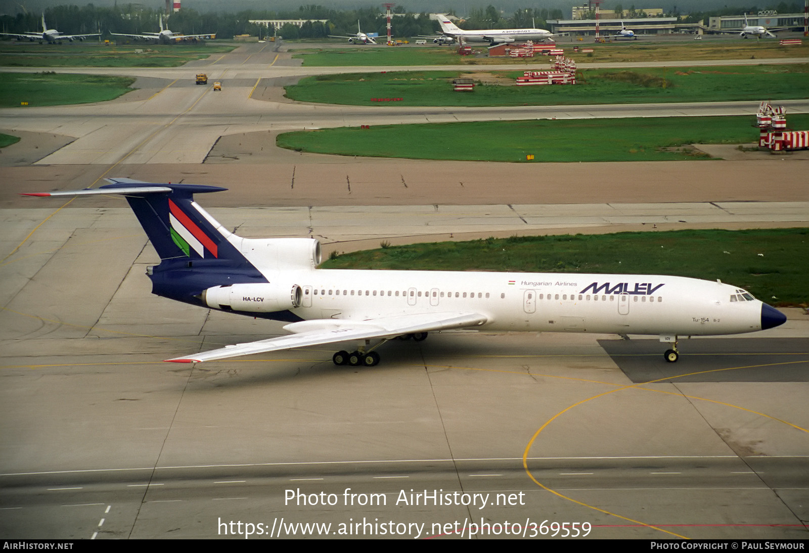 Aircraft Photo of HA-LCV | Tupolev Tu-154B-2 | Malév - Hungarian Airlines | AirHistory.net #369559