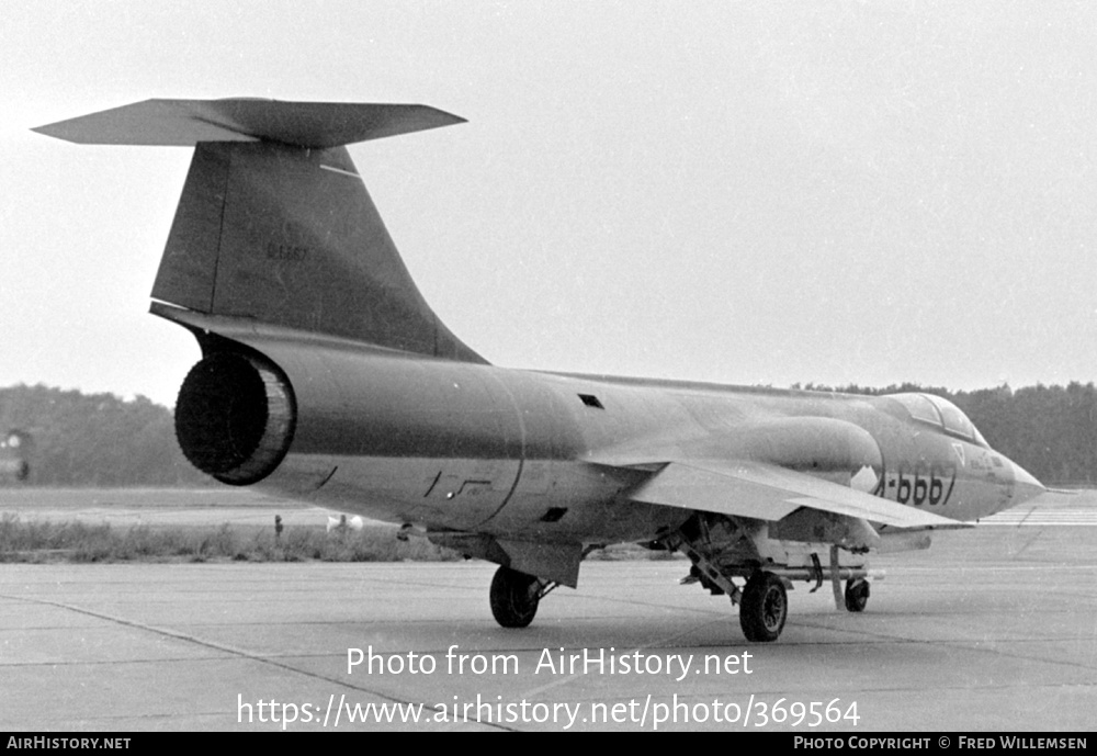 Aircraft Photo of D-6667 | Lockheed F-104G Starfighter | Netherlands - Air Force | AirHistory.net #369564