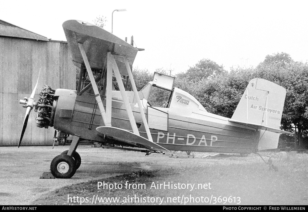 Aircraft Photo of PH-DAP | Grumman G-164A Ag-Cat | Dutch Air Sprayers | AirHistory.net #369613
