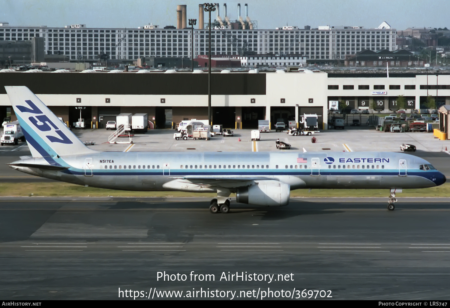 Aircraft Photo of N517EA | Boeing 757-225 | Eastern Air Lines | AirHistory.net #369702