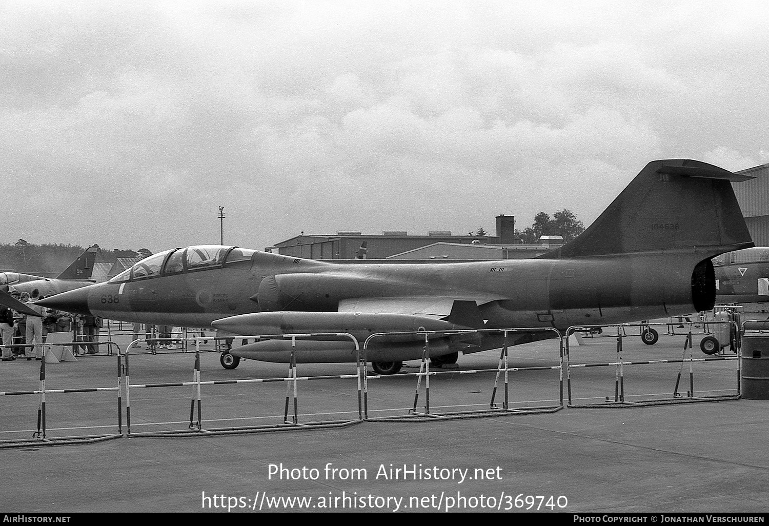 Aircraft Photo of 104638 | Lockheed CF-104D Starfighter Mk.1 | Canada - Air Force | AirHistory.net #369740