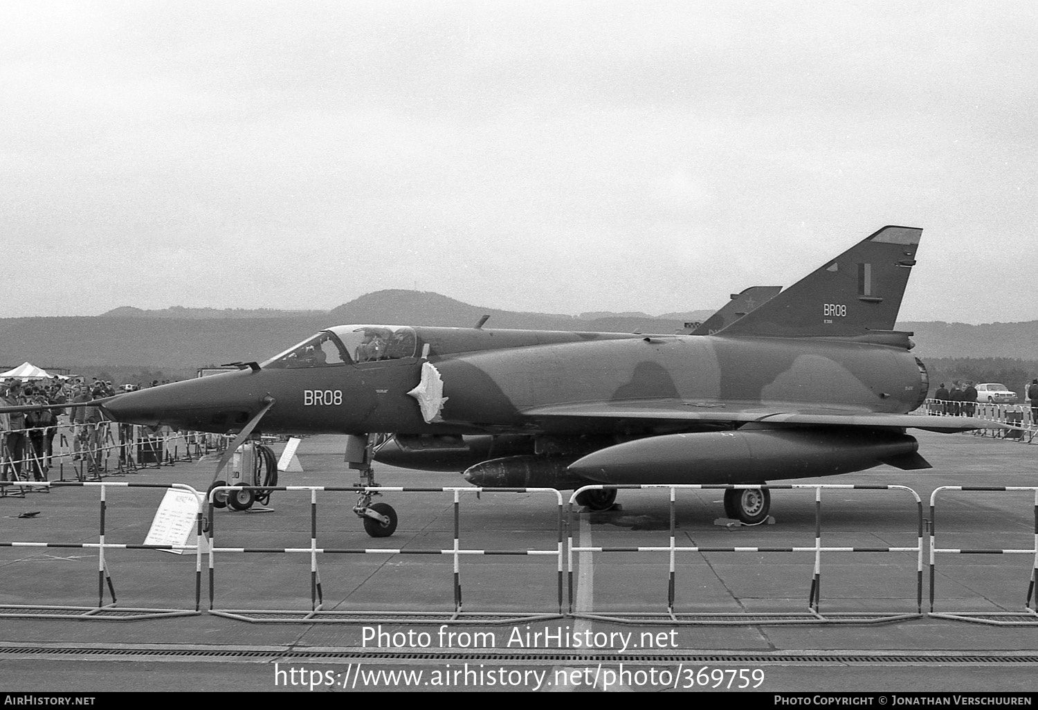 Aircraft Photo of BR08 | Dassault Mirage 5BR | Belgium - Air Force | AirHistory.net #369759