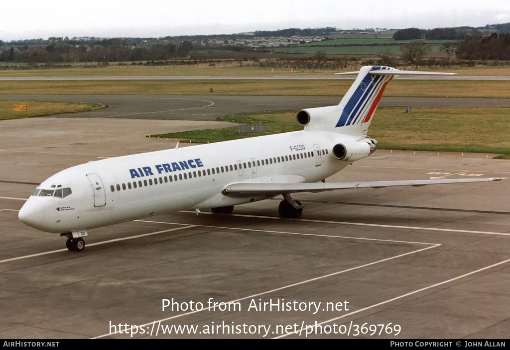 Aircraft Photo of F-GCDD | Boeing 727-228/Adv | Air France | AirHistory.net #369769