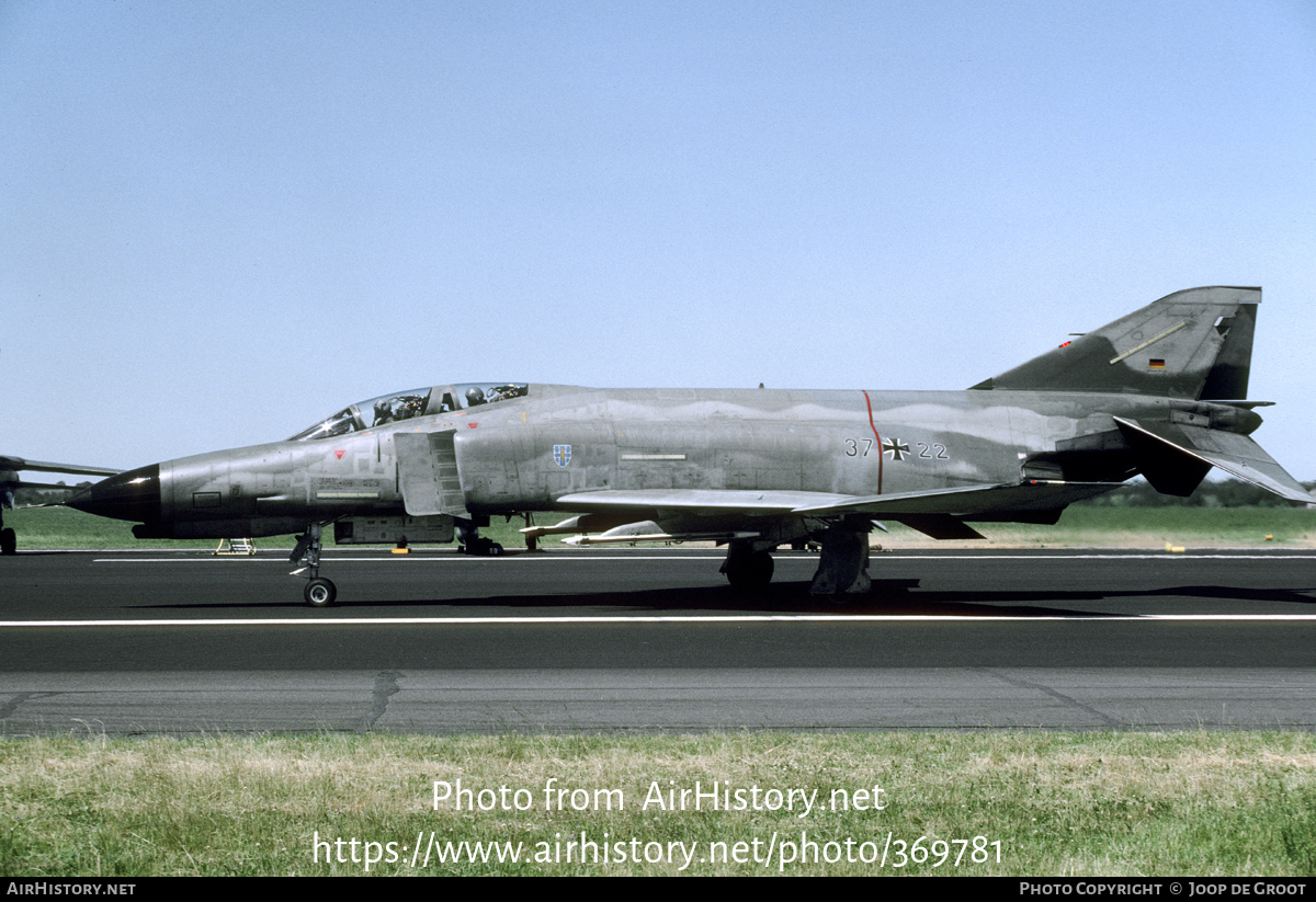 Aircraft Photo of 3722 | McDonnell Douglas F-4F Phantom II | Germany - Air Force | AirHistory.net #369781