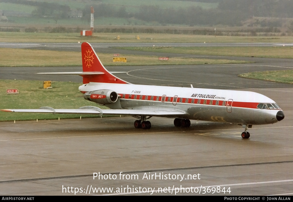 Aircraft Photo of F-GHKN | Sud SE-210 Caravelle 10B3 Super B | Air Toulouse International | AirHistory.net #369844