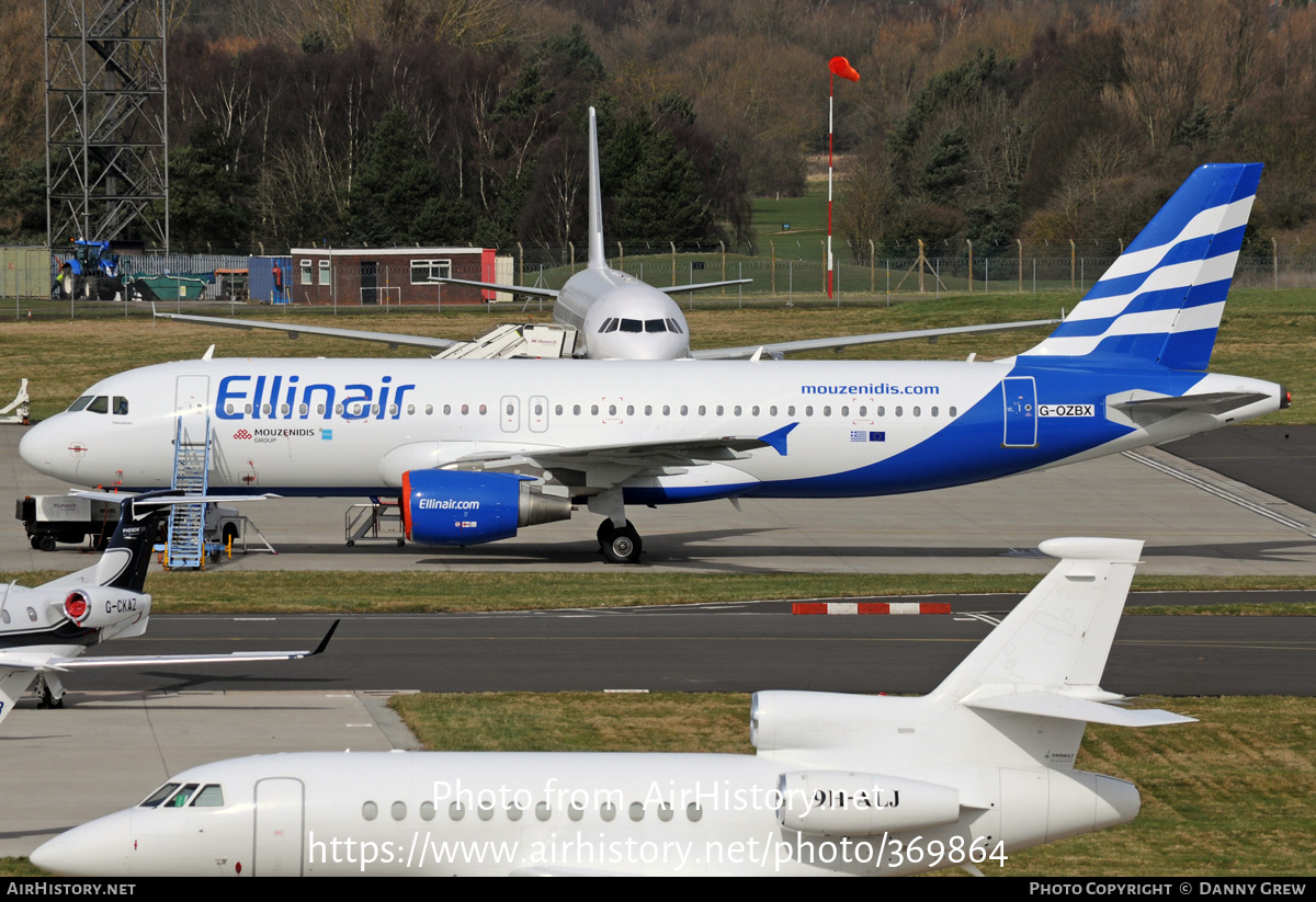 Aircraft Photo of G-OZBX | Airbus A320-214 | Ellinair | AirHistory.net #369864