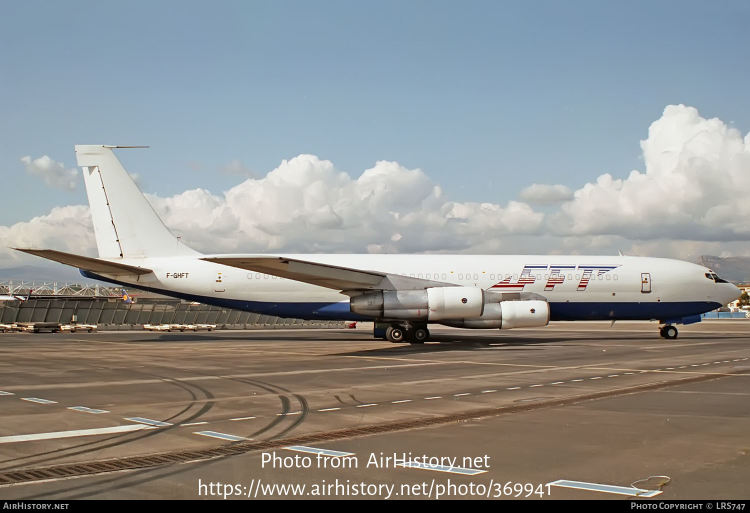 Aircraft Photo of F-GHFT | Boeing 707-323C | FFT - Fresh Food Traders | AirHistory.net #369941