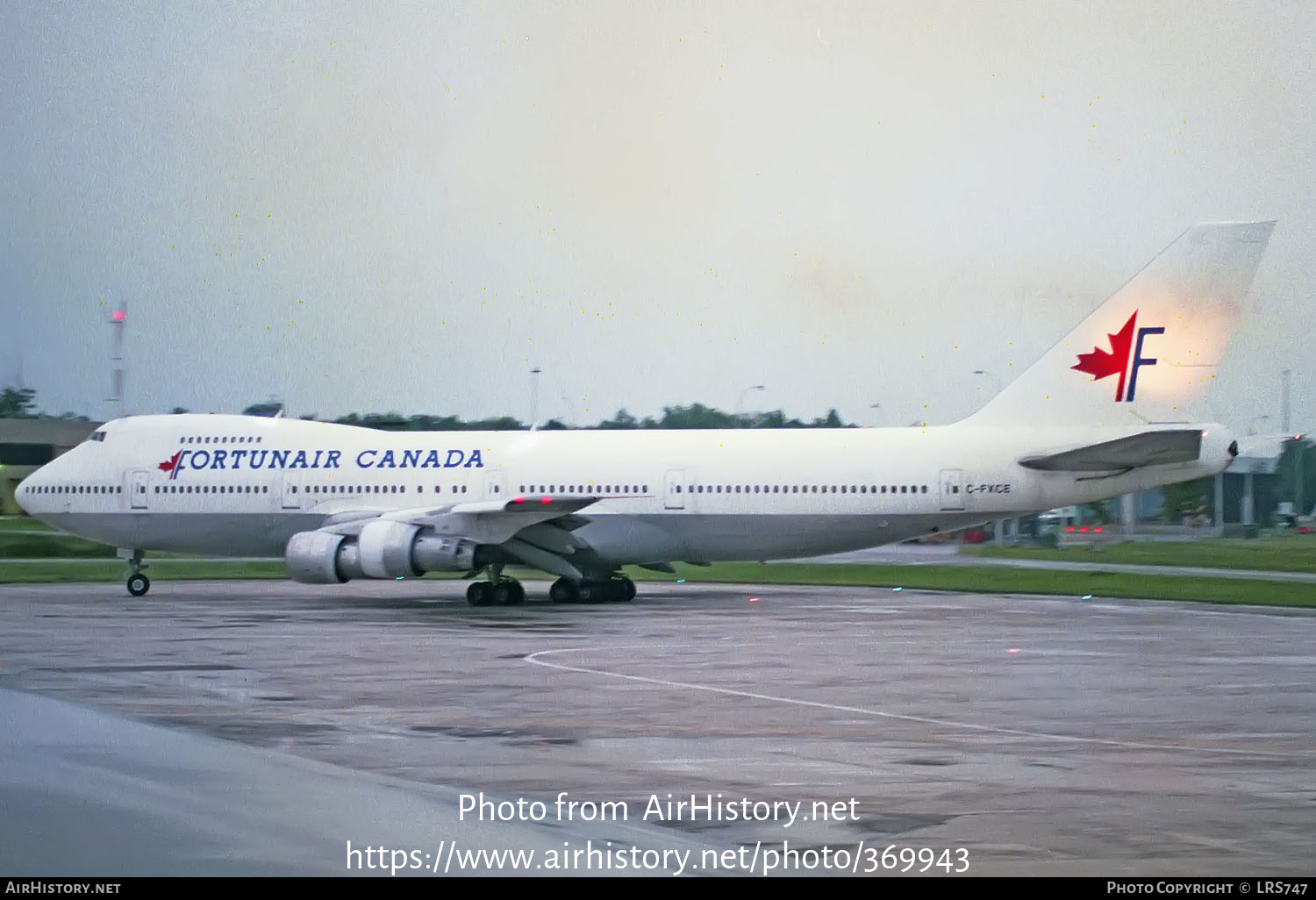 Aircraft Photo of C-FXCE | Boeing 747-212B | Fortunair Canada | AirHistory.net #369943