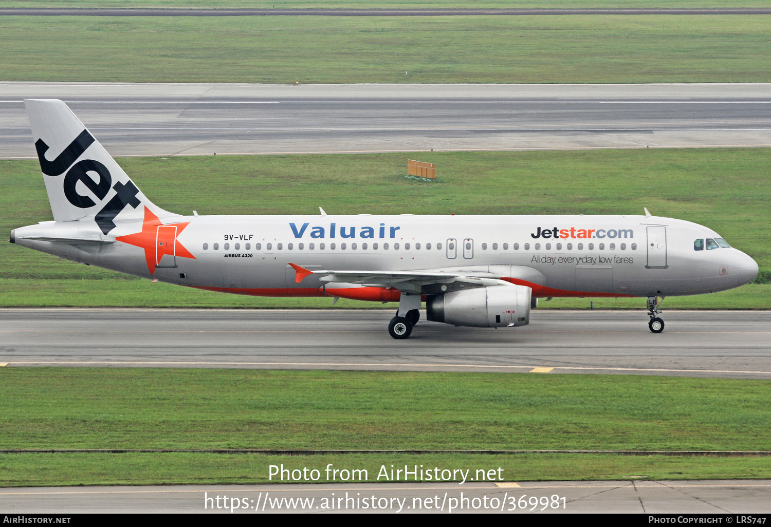 Aircraft Photo of 9V-VLF | Airbus A320-232 | Jetstar Airways | AirHistory.net #369981