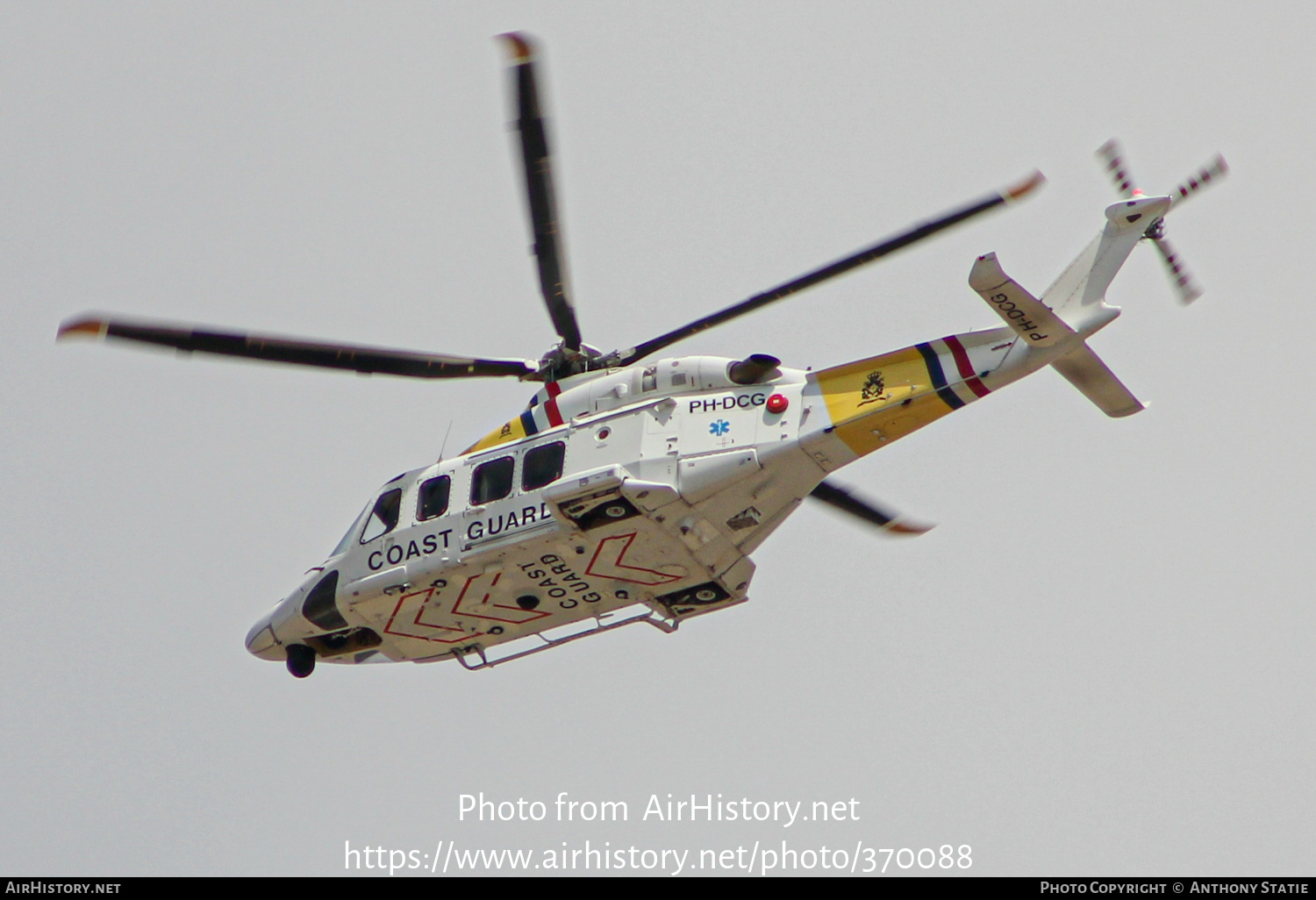 Aircraft Photo Of PH-DCG | AgustaWestland AW-139 | Coast Guard ...