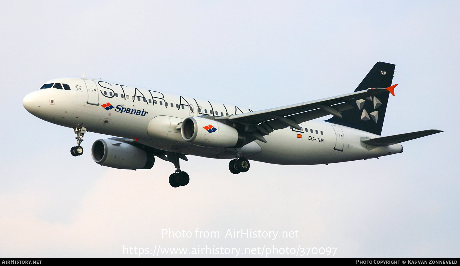 Aircraft Photo of EC-INM | Airbus A320-232 | Spanair | AirHistory.net #370097