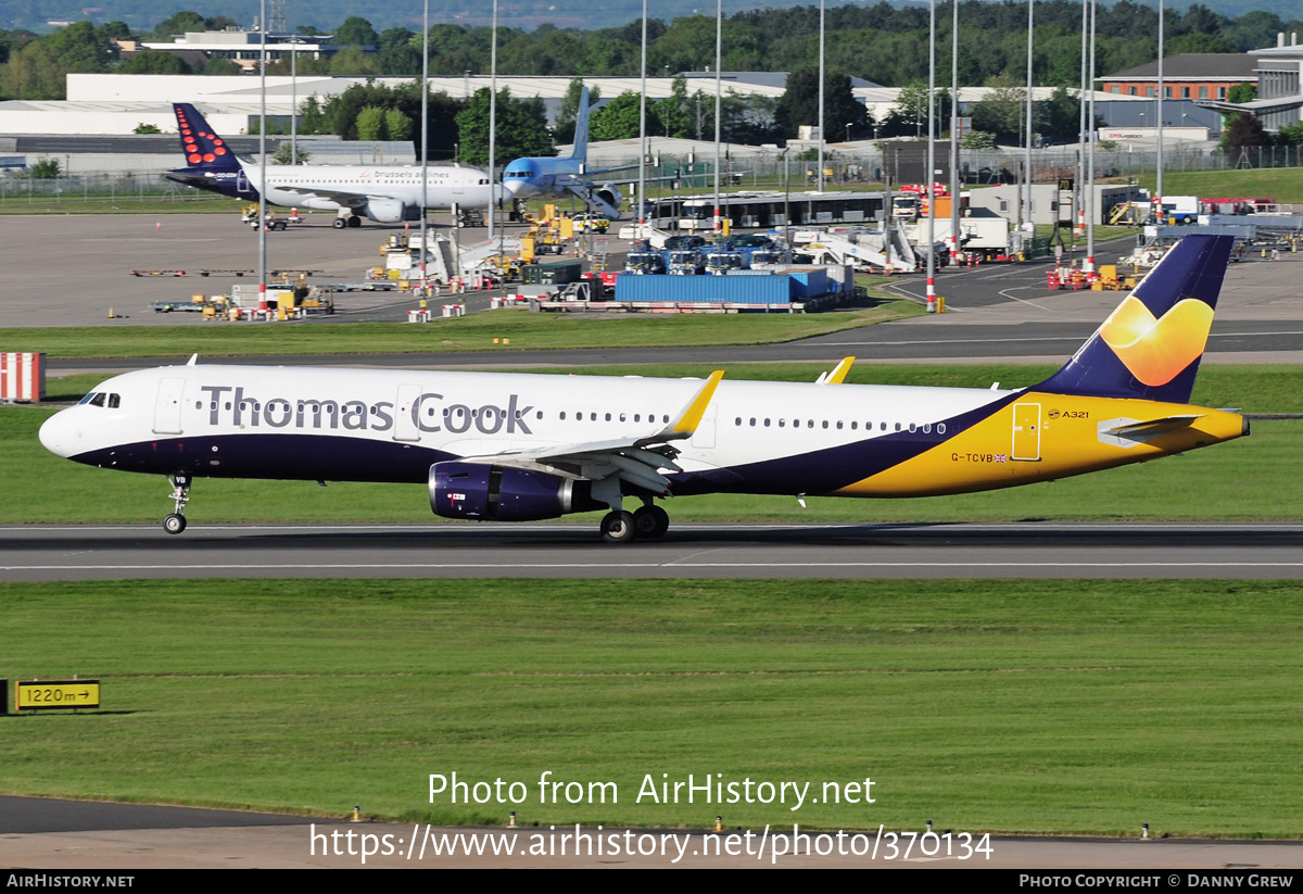 Aircraft Photo of G-TCVB | Airbus A321-231 | Thomas Cook Airlines | AirHistory.net #370134