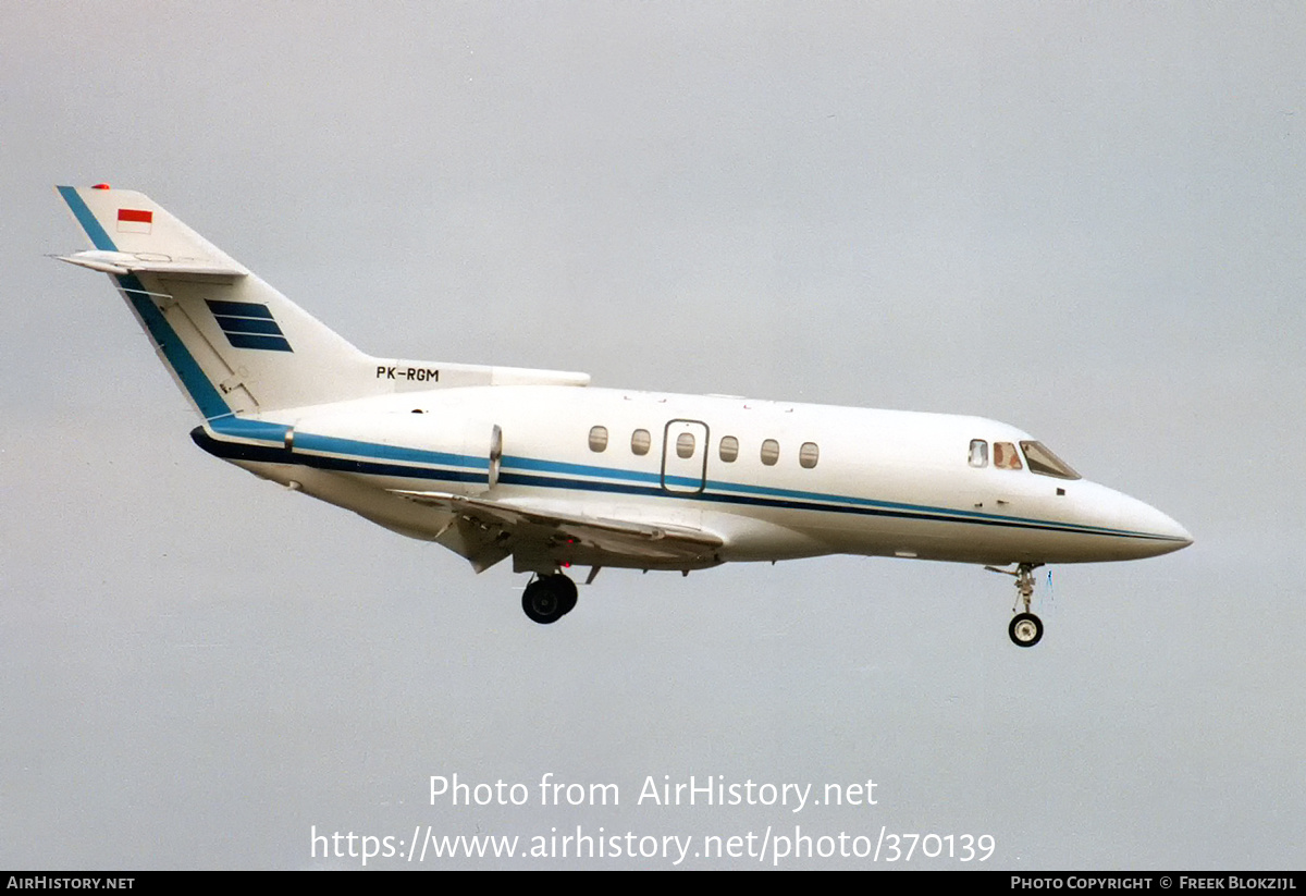 Aircraft Photo of PK-RGM | British Aerospace BAe-125-800B | AirHistory.net #370139