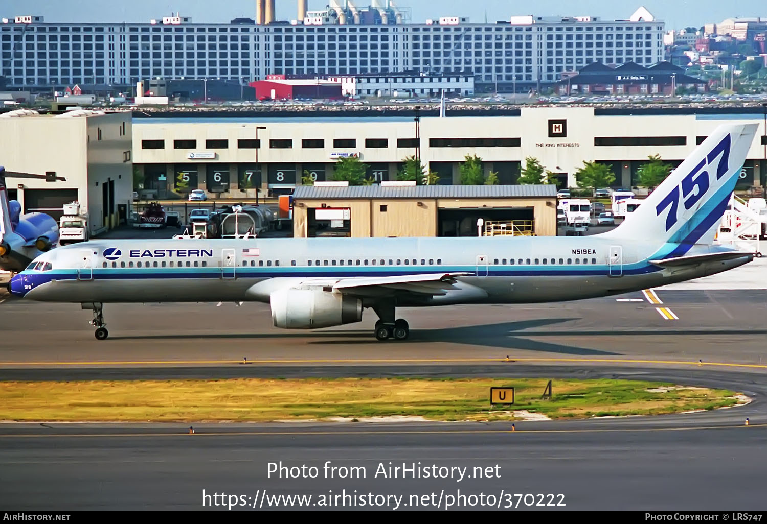 Aircraft Photo of N519EA | Boeing 757-225 | Eastern Air Lines | AirHistory.net #370222