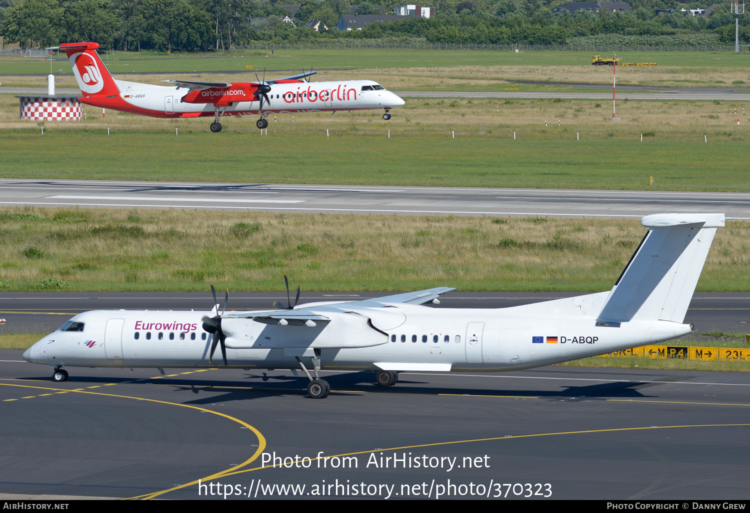 Aircraft Photo of D-ABQP | Bombardier DHC-8-402 Dash 8 | Eurowings | AirHistory.net #370323