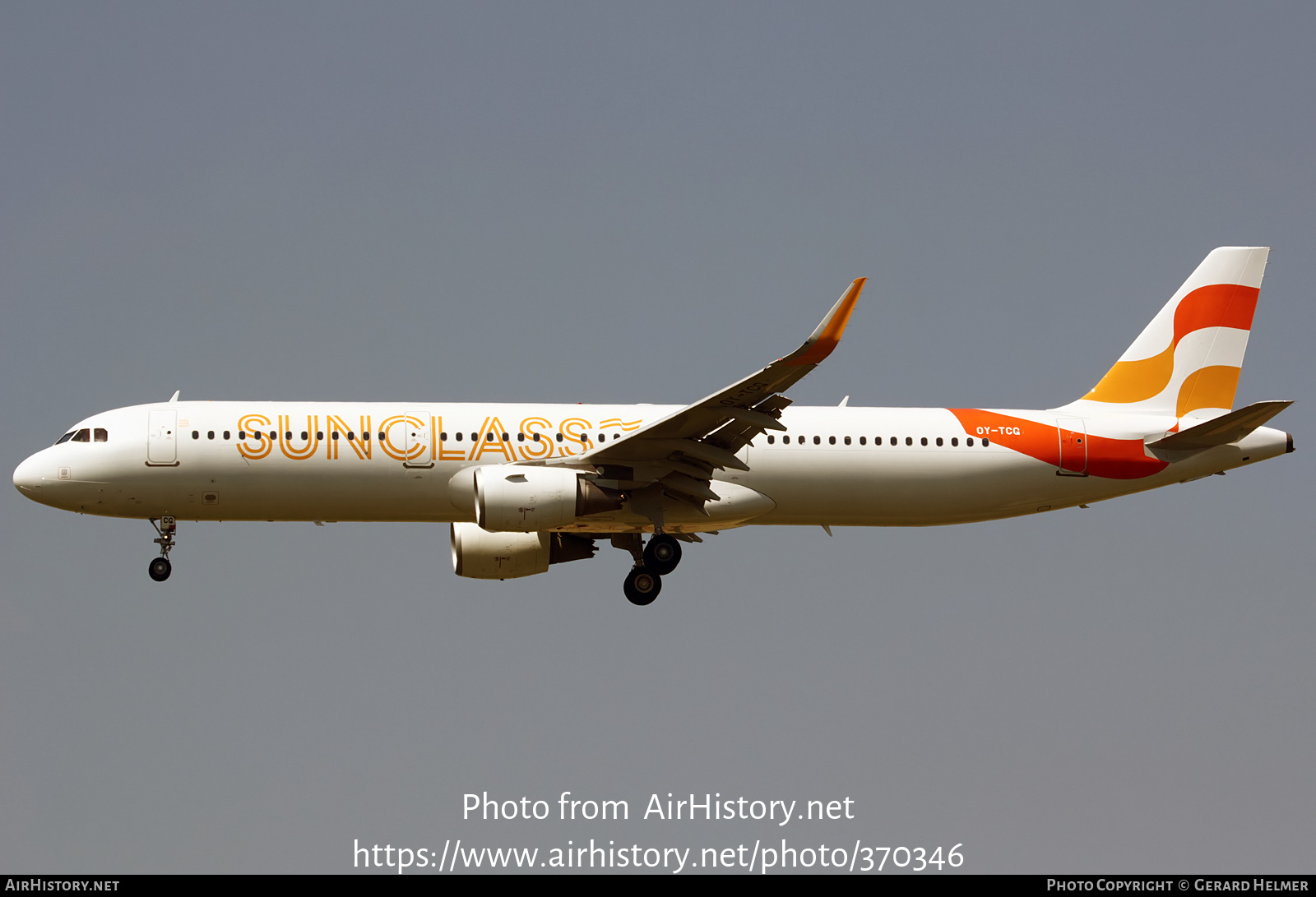 Aircraft Photo of OY-TCG | Airbus A321-211 | Sunclass Airlines | AirHistory.net #370346