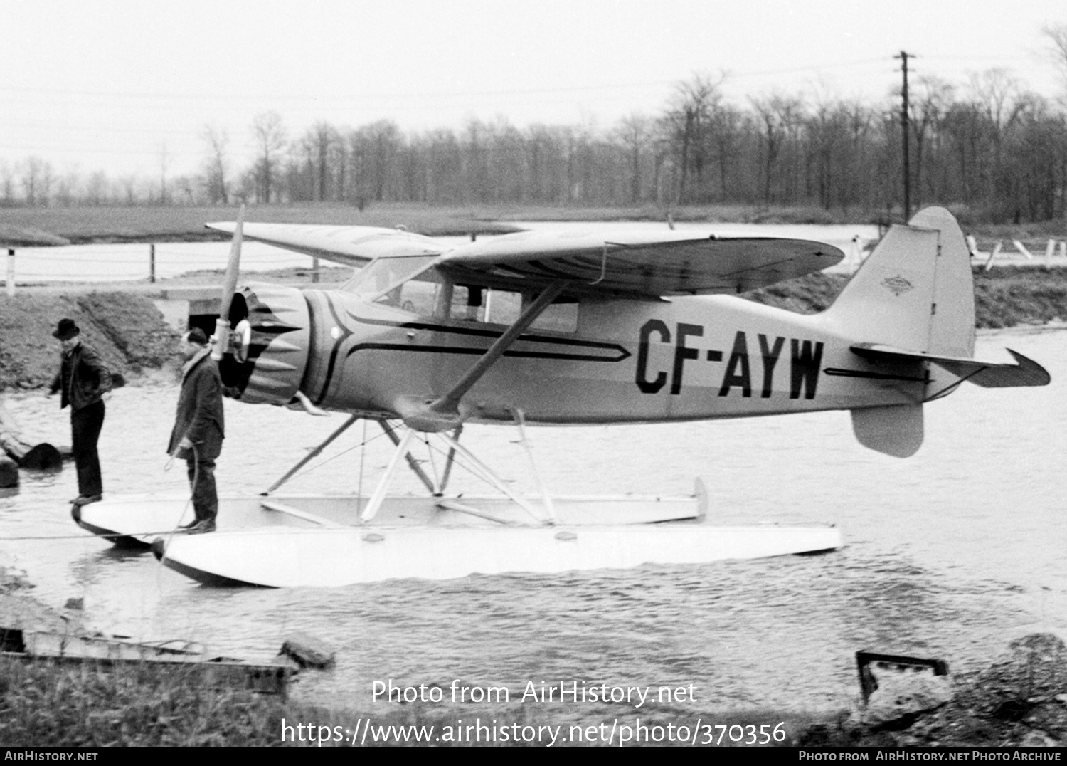 Aircraft Photo of CF-AYW | Stinson SR-7B Reliant | AirHistory.net #370356