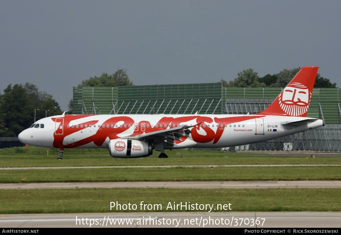 Aircraft Photo of EI-LIN | Airbus A320-232 | Ernest Airlines | AirHistory.net #370367