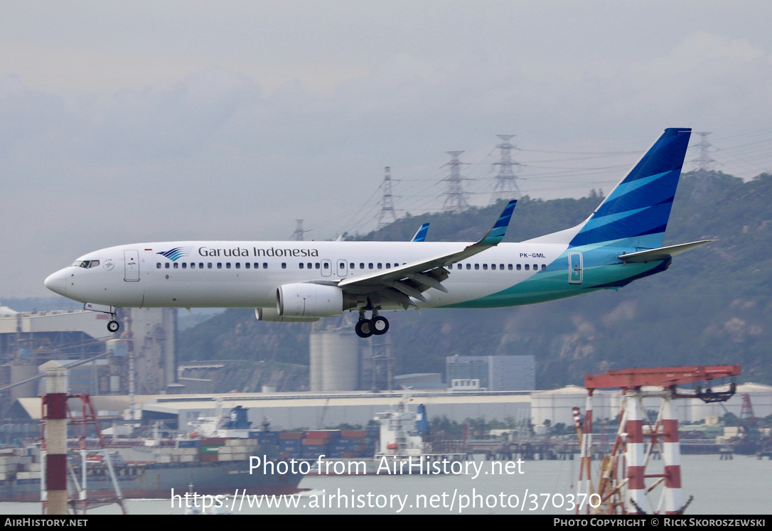 Aircraft Photo of PK-GML | Boeing 737-8U3 | Garuda Indonesia | AirHistory.net #370370