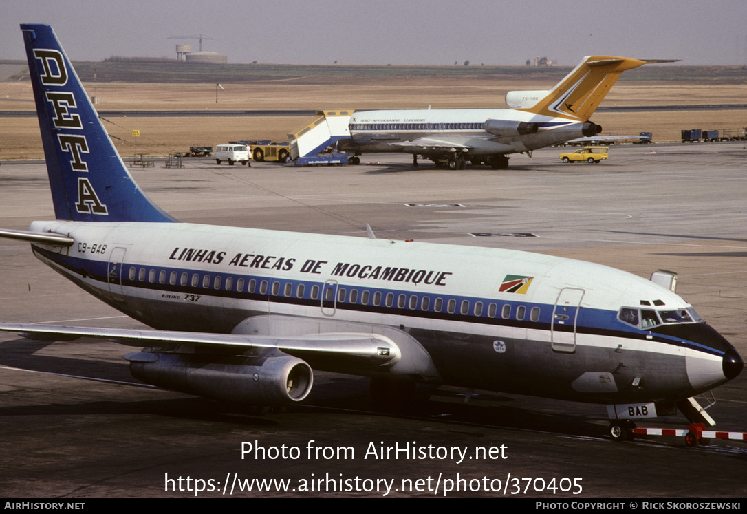 Aircraft Photo of C9-BAB | Boeing 737-2B1 | DETA Linhas Aéreas de Moçambique | AirHistory.net #370405