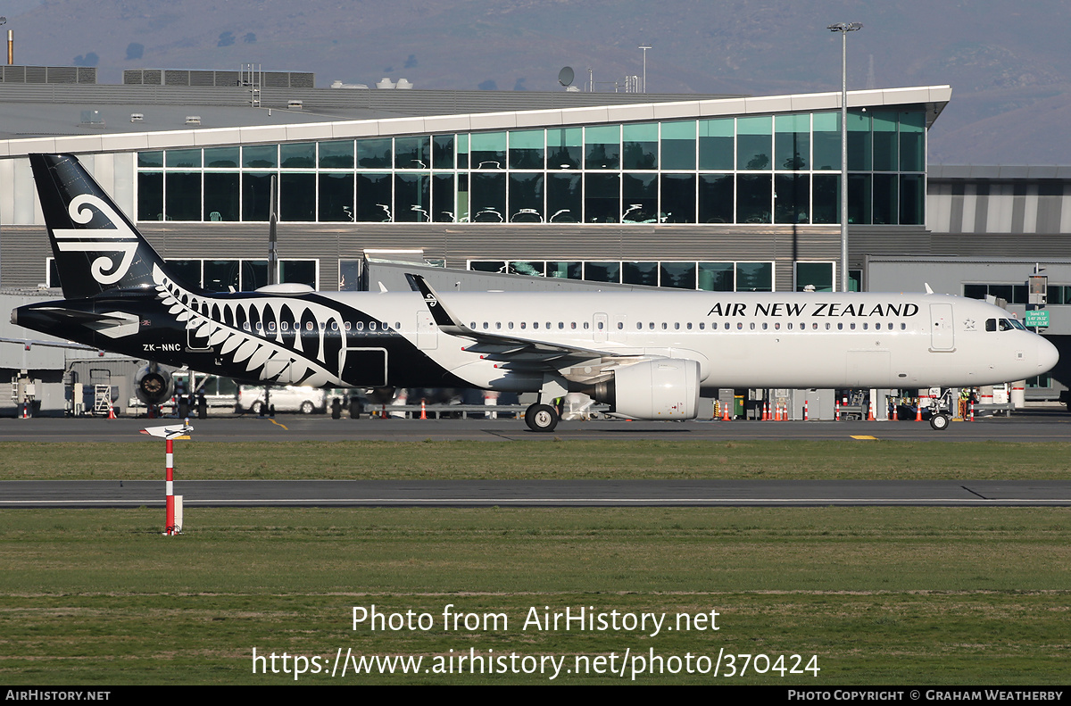 Aircraft Photo of ZK-NNC | Airbus A321-271NX | Air New Zealand | AirHistory.net #370424