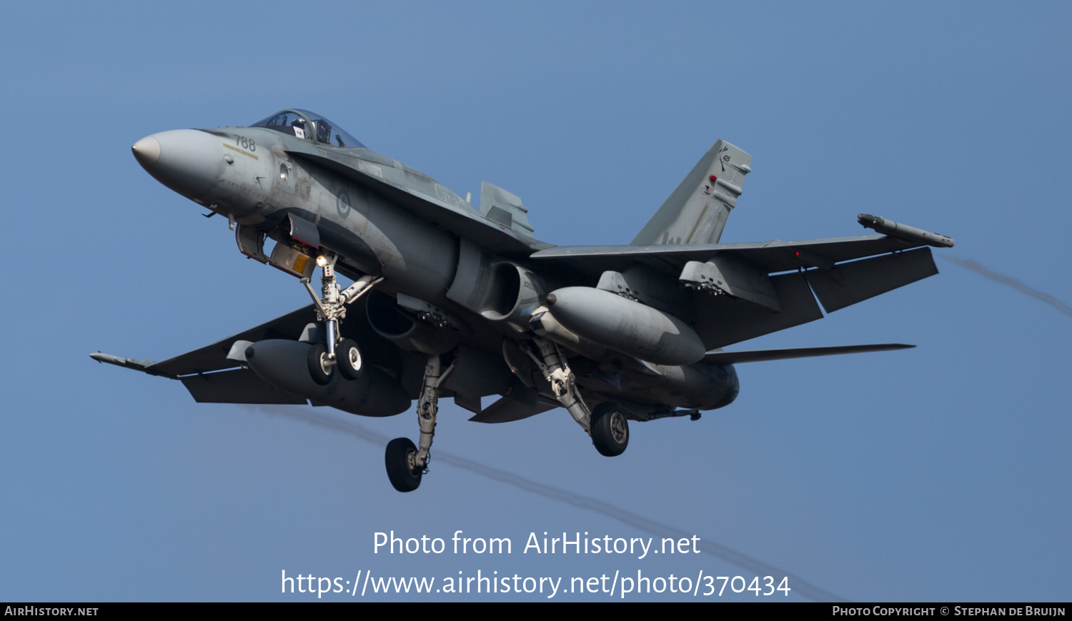 Aircraft Photo of 188788 | McDonnell Douglas CF-188 Hornet | Canada - Air Force | AirHistory.net #370434