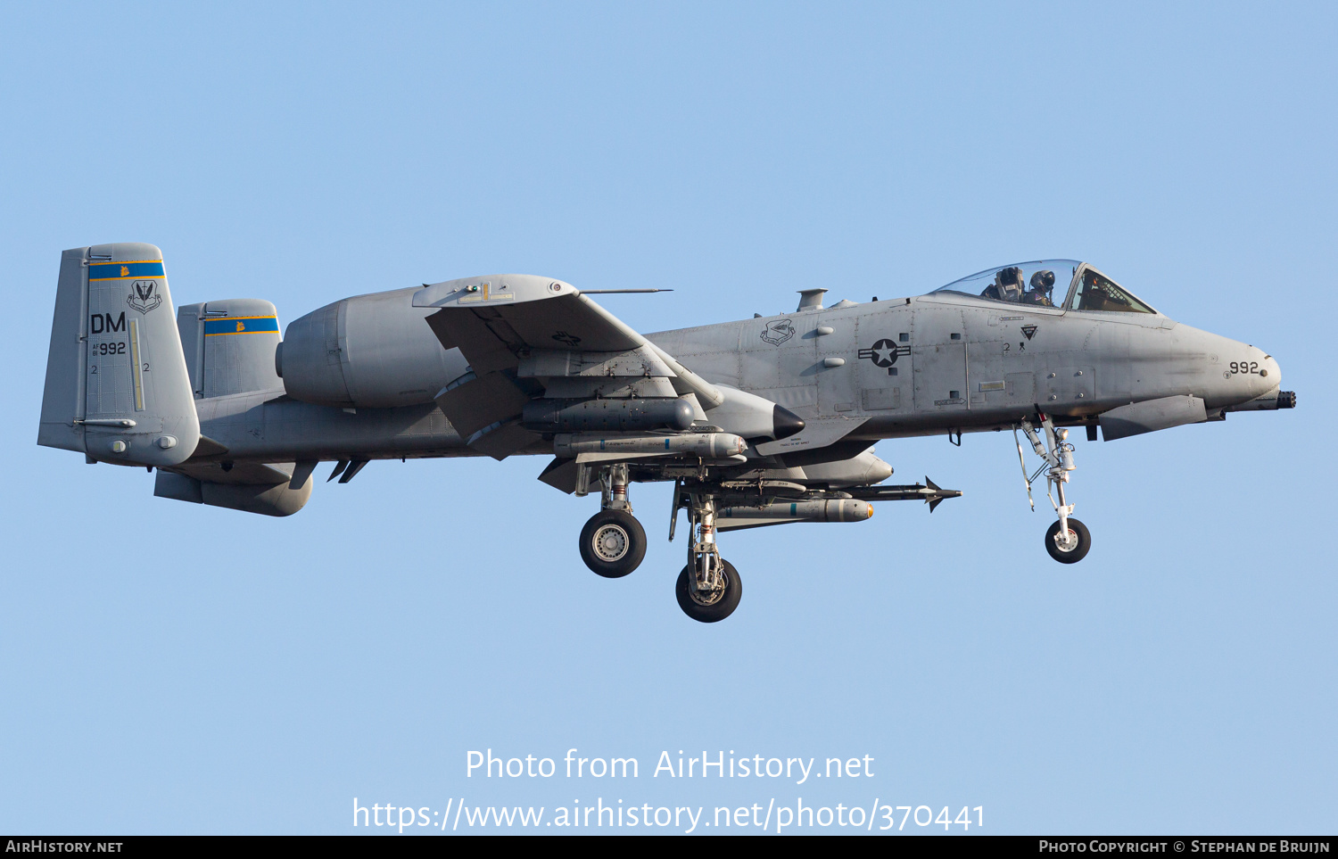 Aircraft Photo of 81-0992 / AF81-992 | Fairchild A-10C Thunderbolt II | USA - Air Force | AirHistory.net #370441