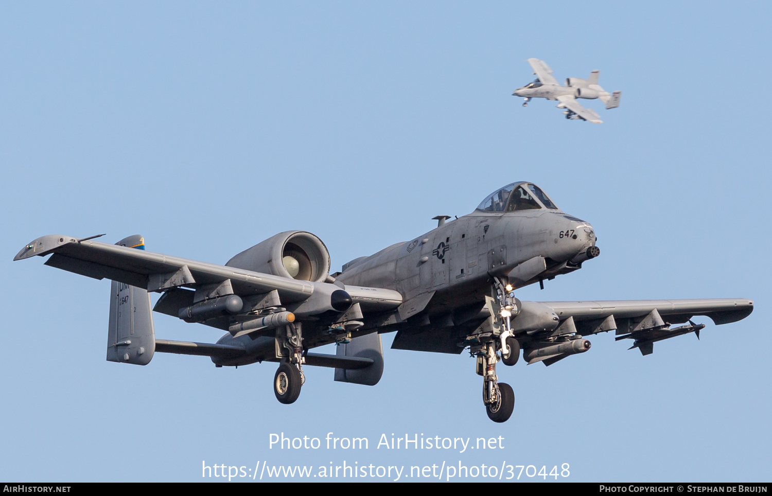 Aircraft Photo of 82-0647 / AF82-647 | Fairchild A-10C Thunderbolt II | USA - Air Force | AirHistory.net #370448