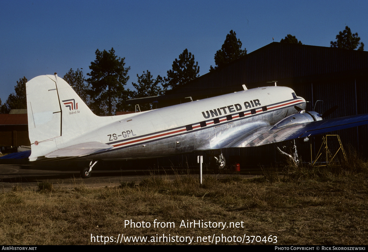 Aircraft Photo of ZS-GPL | Douglas DC-3(C) | United Air Service - UAS | AirHistory.net #370463