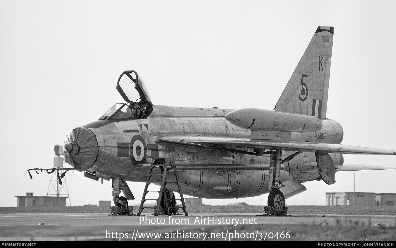 Aircraft Photo of XS898 | English Electric Lightning F6 | UK - Air Force | AirHistory.net #370466