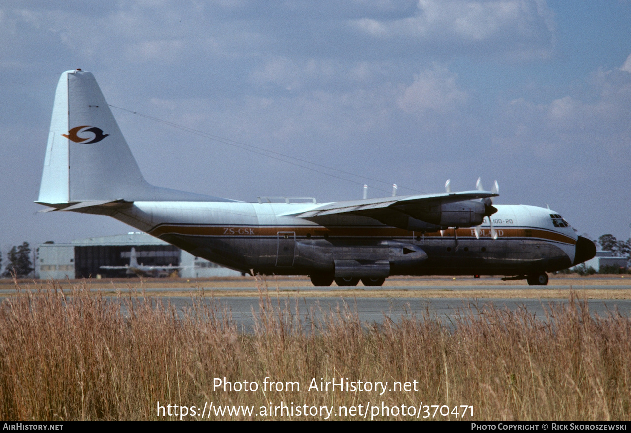 Aircraft Photo of ZS-GSK | Lockheed L-100-20 Hercules (382E) | Safair | AirHistory.net #370471