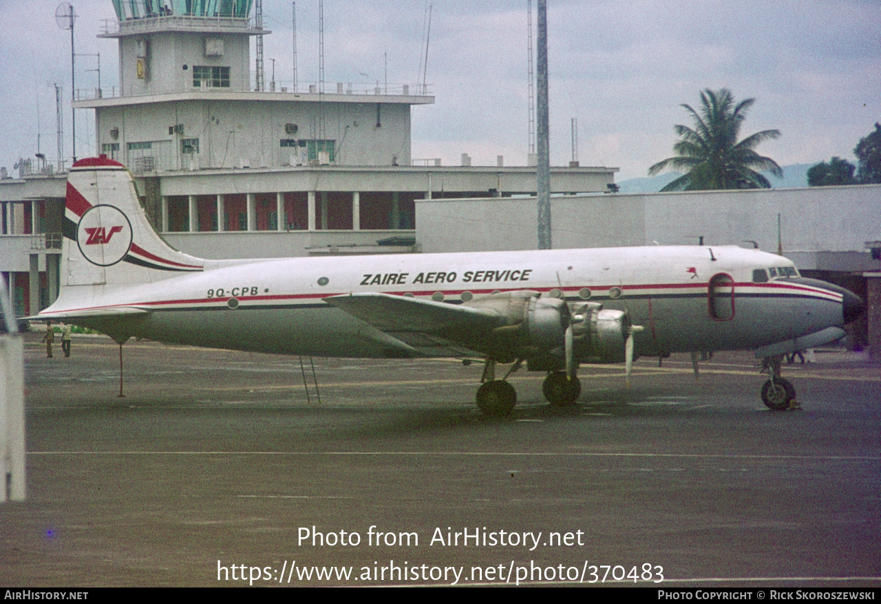 Aircraft Photo of 9Q-CPB | Douglas C-54E Skymaster | Zaire Aero Service - ZAS | AirHistory.net #370483