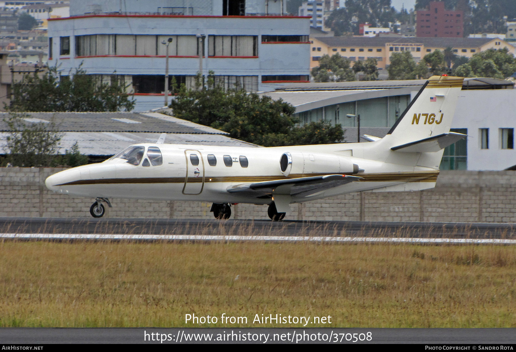 Aircraft Photo of N7GJ | Cessna 500 Citation | AirHistory.net #370508