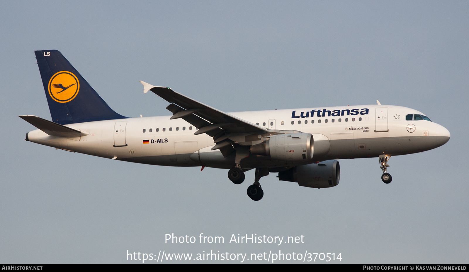 Aircraft Photo of D-AILS | Airbus A319-114 | Lufthansa | AirHistory.net #370514