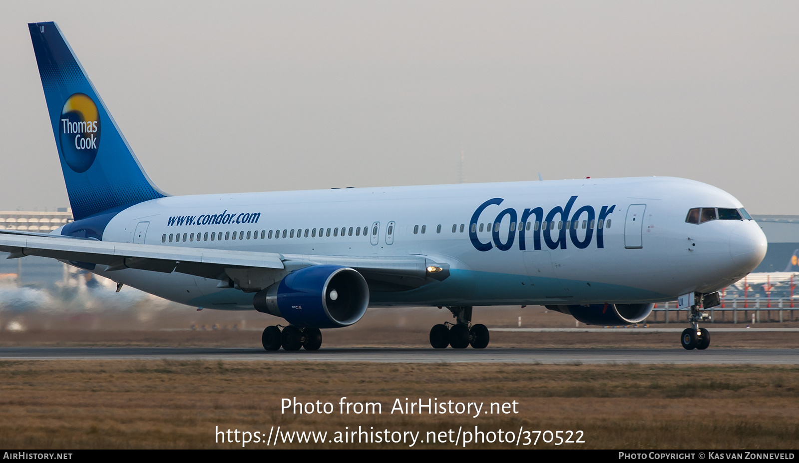 Aircraft Photo of D-ABUI | Boeing 767-330/ER | Condor Flugdienst | AirHistory.net #370522