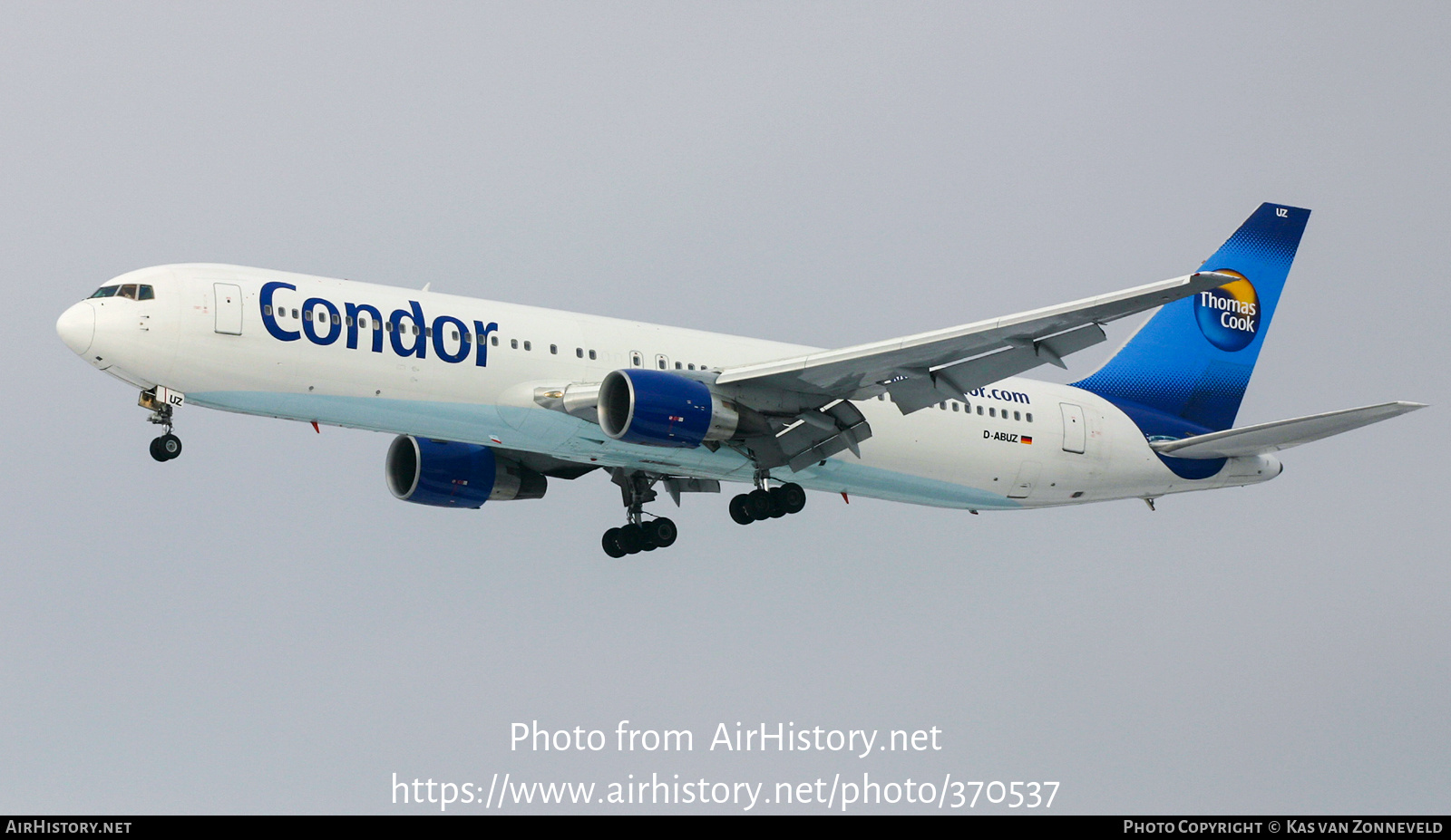 Aircraft Photo of D-ABUZ | Boeing 767-330/ER | Condor Flugdienst | AirHistory.net #370537