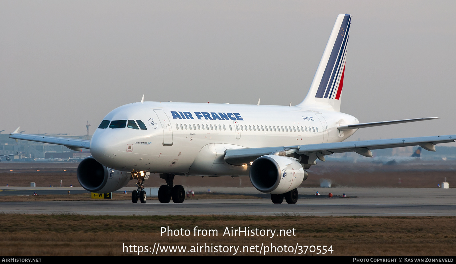 Aircraft Photo of F-GRXC | Airbus A319-111 | Air France | AirHistory.net #370554