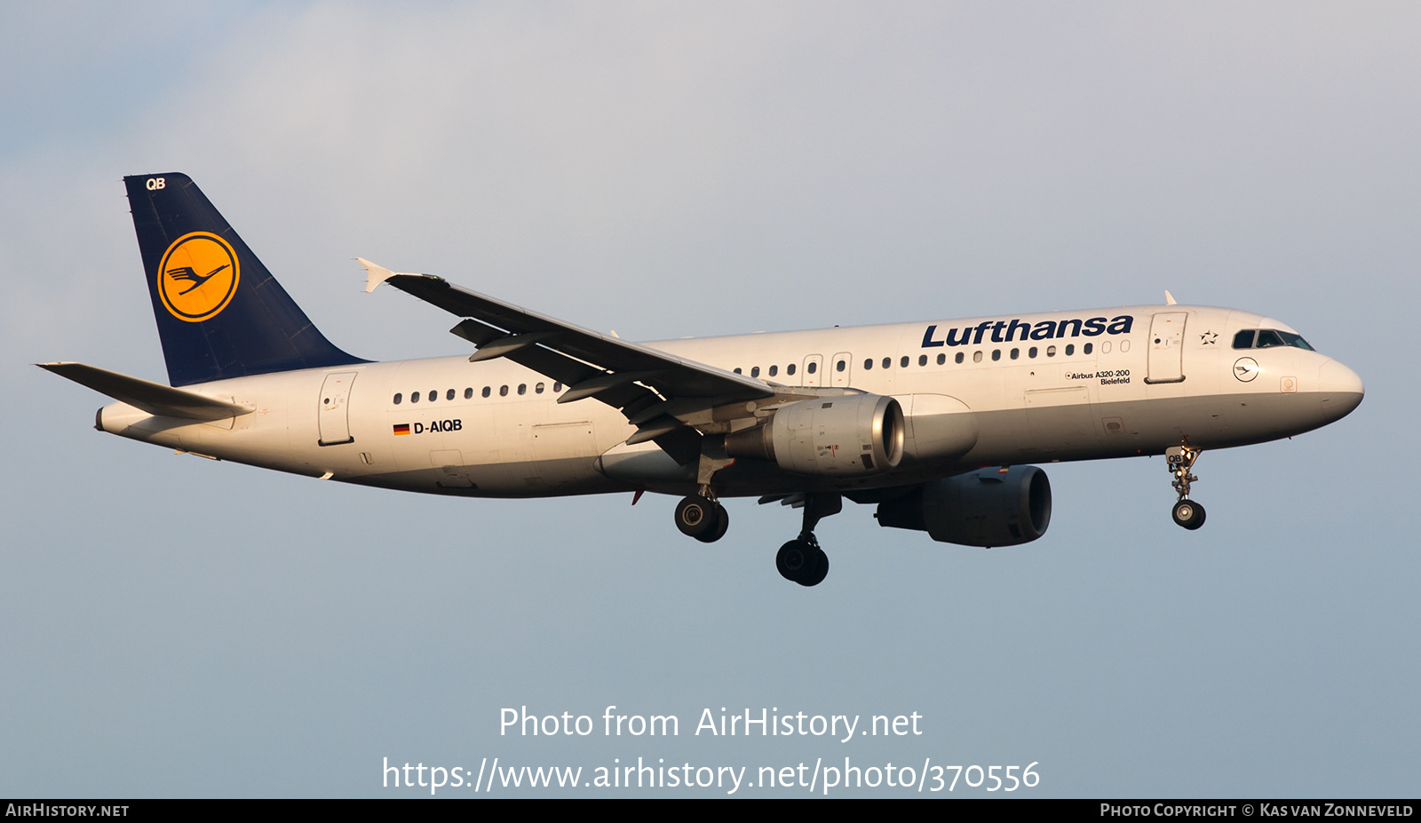 Aircraft Photo of D-AIQB | Airbus A320-211 | Lufthansa | AirHistory.net #370556