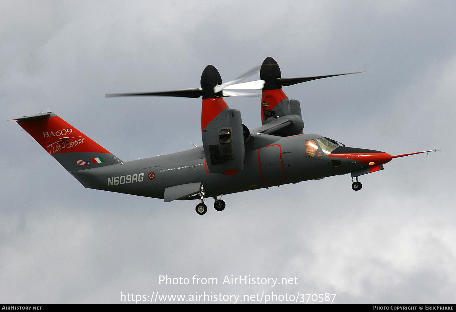 Aircraft Photo of N609AG | AgustaWestland AW609 | AirHistory.net #370587