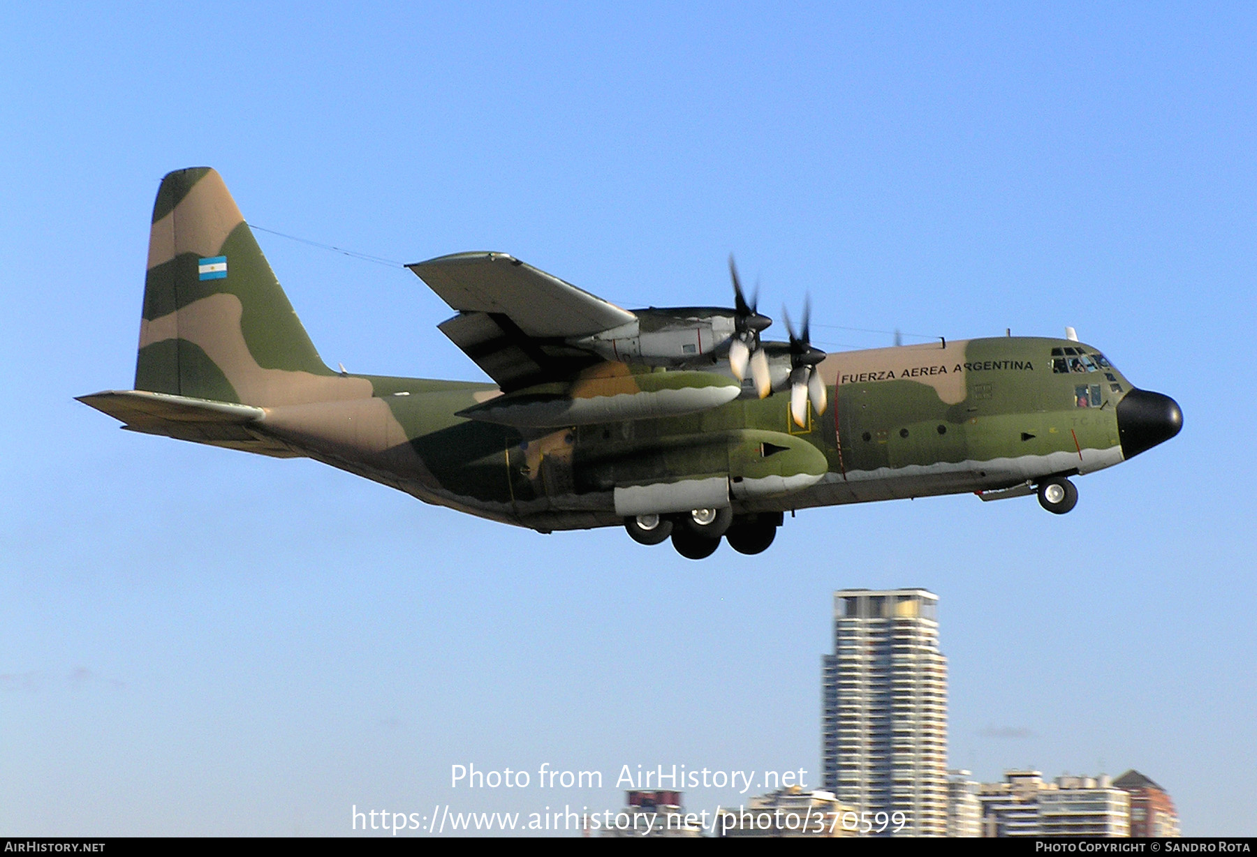 Aircraft Photo of TC-66 | Lockheed C-130H Hercules | Argentina - Air Force | AirHistory.net #370599