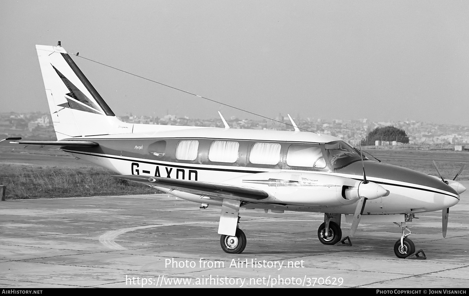 Aircraft Photo of G-AXDD | Piper PA-31-310 Navajo | AirHistory.net #370629