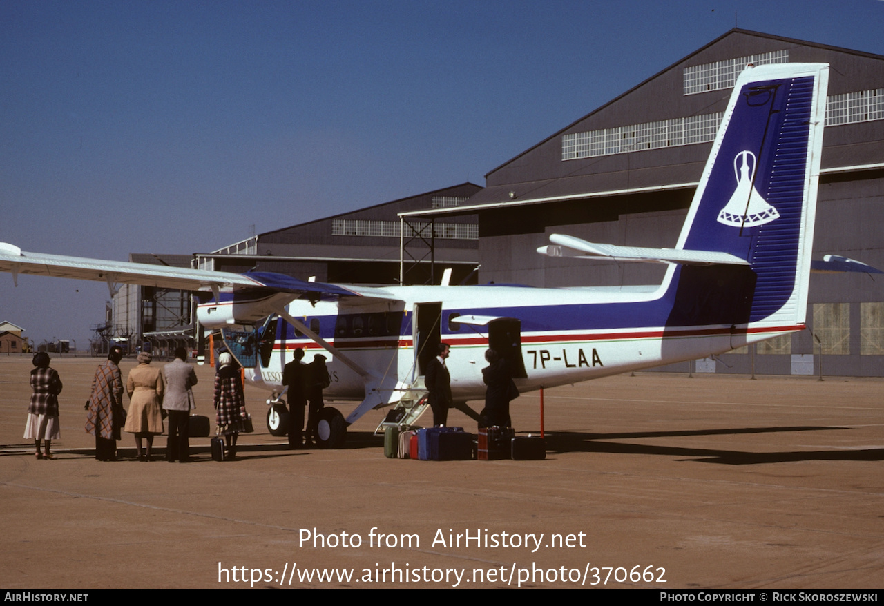 Aircraft Photo of 7P-LAA | De Havilland Canada DHC-6-300 Twin Otter | Lesotho Airways | AirHistory.net #370662